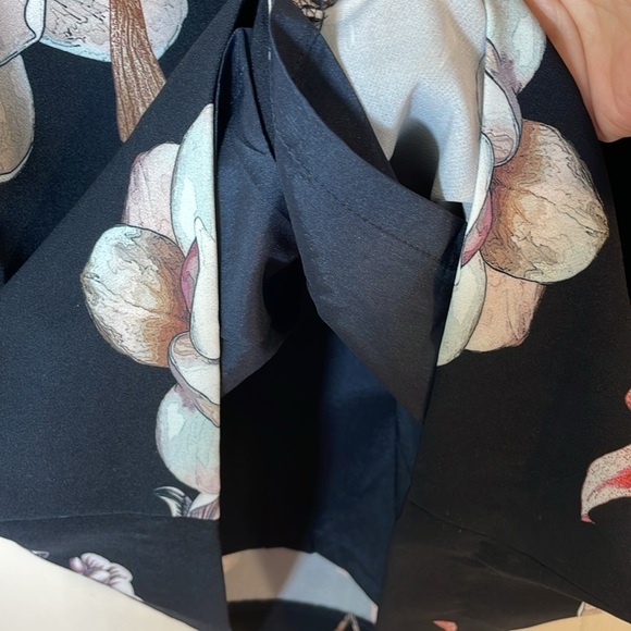 NWT. Adrianna Papell 2 Pleat Detail Printed Sheath Dress. - Picture 8 of 14